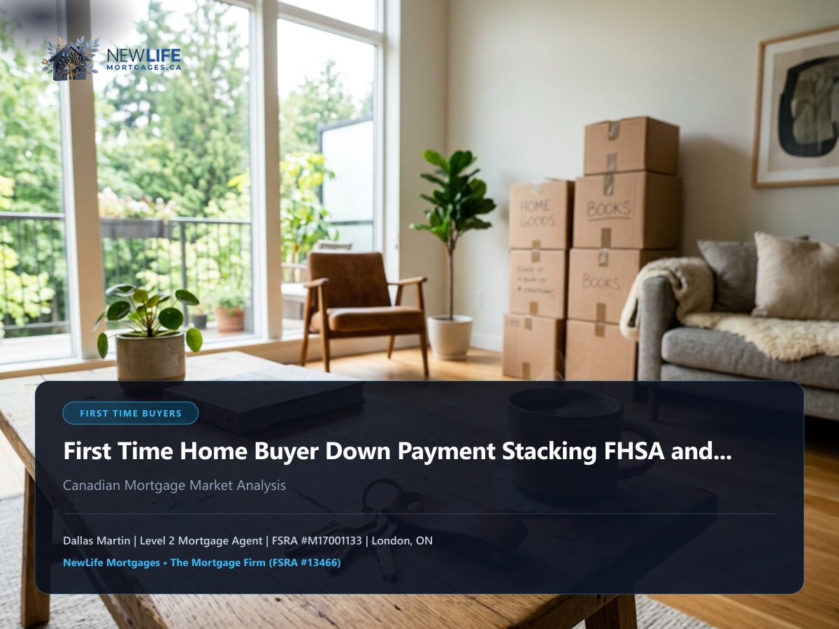 First Time Home Buyer Down Payment Stacking: How to Combine the FHSA and RRSP HBP in Ontario - Featured Ontario Mortgage Guide servicing London, Woodstock, and Toronto